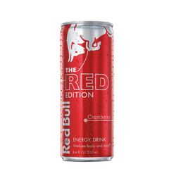 Red Bull 红牛 含气维生素功能饮料 蔓越莓风味 250ml
