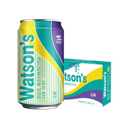 Watsons 屈臣氏 香草苏打水 330ml*24听 *2件