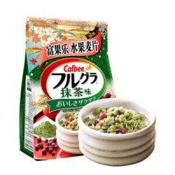 Calbee 卡乐比 水果麦片 抹茶风味 600g *6件 +凑单品