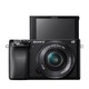 SONY 索尼 ILCE-6100 APS-C画幅（16-50mm）微单套机 黑色