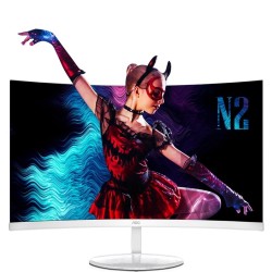 AOC CQ27N2 27英寸 VA显示器(2K、1500R、75Hz、120%sRGB)