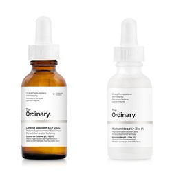 the ordinary 10%烟酰胺原液精华 30ml+咖啡因眼部精华 30ml