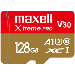 麦克赛尔Maxell 智尊极速 MicroSDXC TF(MicroSD)存储卡U3 A1 V30 内存卡 128G Class10 读速100MB/S