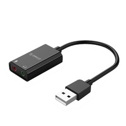 ORICO 奥睿科 SC1-BK 外置USB声卡
