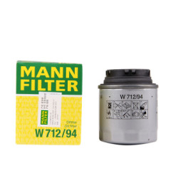 MANNFILTER 曼牌 机油滤清器/机滤/机油格 W712/94 1.4T *2件