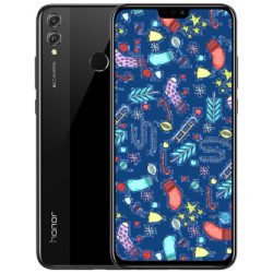 华为 荣耀8X 手机 幻夜黑 全网通 6GB 128GB