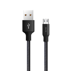 ZPB 安卓快充数据线 手机充电线 Micro USB充电器线 1米（黑色）