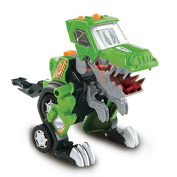 VTech伟易达变形恐龙守护者系列 恐龙机器人男孩玩具变形救援汽车