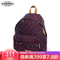 EASTPAK新款 经典620系列背包 欧美风时尚潮流印花双肩包 酒红色 EK62079Q