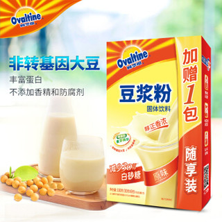 Ovaltine 阿华田 原味少白砂糖30%豆浆 180g