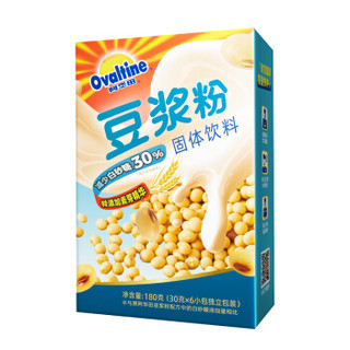 Ovaltine 阿华田 原味少白砂糖30%豆浆 180g