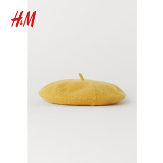 H&M H＆M 羊毛毡贝雷帽HM0732311 (粉色，黑色)