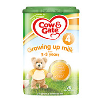 爱尔兰原装进口 英国牛栏(Cow&Gate;) 儿童配方奶粉 4段(2-3岁) 800g