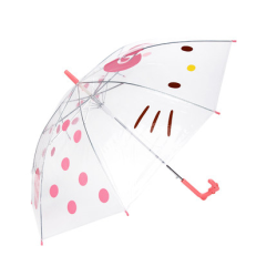 Hello Kitty 凯蒂猫 卡通长柄雨伞