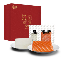 猫二郎 银鳕鱼三文鱼优选套餐 300g *3件
