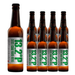 摆谱 原浆精酿啤酒 全麦黄啤 13.2度 330ml*12瓶装