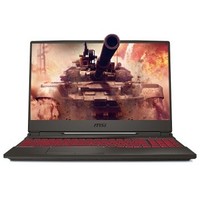 MSI 微星 冲锋坦克Ⅱ GL65 15.6英寸 游戏本 黑色(酷睿i7-9750H、GTX 1660Ti 6G、16GB、512GB SSD、1080P、IPS、120Hz、GL65 9SD-017CN)