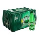 双11预售：Perrier 巴黎水 天然气泡矿泉水 原味 500ml*24瓶