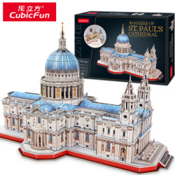 乐立方(CubicFun)立体拼图 拼装模型拼装玩具3d拼图DIY拼插积木建筑模型儿童玩具