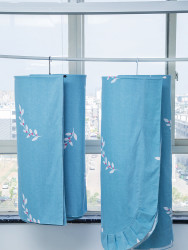 加粗螺旋被单架圆形学生宿舍晾被子晒床单神器高层阳台旋转被单架