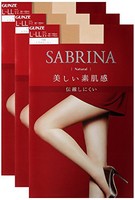 中亚prime会员：GUNZE 郡是 SB410 女式裤袜SABRINA Natural 3双装