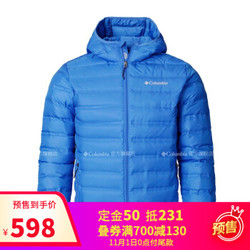 Columbia/哥伦比亚户外19新品秋冬男子热压保暖650蓬羽绒服WE0950 463 XXL