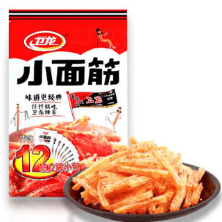 卫龙 辣条 休闲零食 方便食品 小面筋量贩装（香辣味）312g/袋 *3件