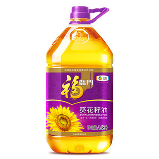 福临门 压榨一级葵花籽油 3.68L