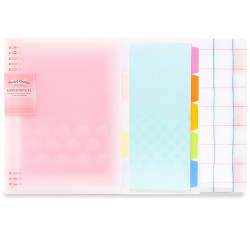 KOKUYO 国誉 淡彩曲奇 20孔活页本 A5/40张