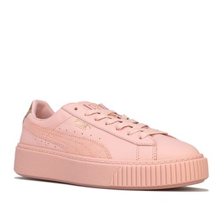 PUMA Womens Basket Platform Euphoria RG Trainers 女士松糕鞋