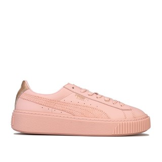 PUMA Womens Basket Platform Euphoria RG Trainers 女士松糕鞋