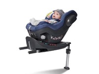 宝贝第一启萌 0-4岁新生儿儿童安全座椅360度旋转汽车用宝宝婴儿 幻影蓝
