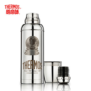 THERMOS 膳魔师  TCBA-401 经典复古不锈钢保温杯 400ml