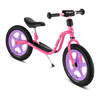 PUKY 儿童无脚踏平衡车滑步车滑行车学步车自行车LR1L 特色充气胎3岁以上 LR1L 可爱粉 (4010)