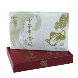 中茶 中粮集团 普洱茶 熟茶 2018年 枣香砖 250克