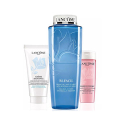 LANCOME 兰蔻 三件套装 （蓝水200ml+粉水50ml+洁面乳50ml）