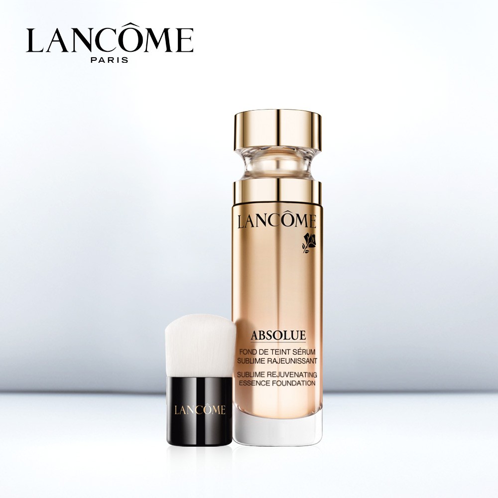 兰蔻菁纯臻颜精华粉底液30ml持久高遮瑕防晒滋润隔离养肤不卡粉