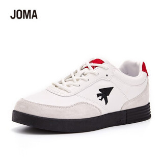 JOMA 1291X208 运动休闲时尚女款新品运动休闲滑板鞋 亚麻白/淡紫红 35.5