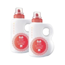 B&B 保宁 婴幼儿服装洗衣液 1800ml*2瓶