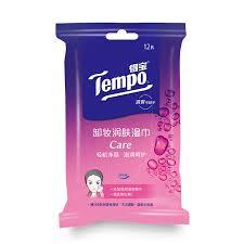 Tempo 得宝 卸妆润肤湿纸巾 12片*5包