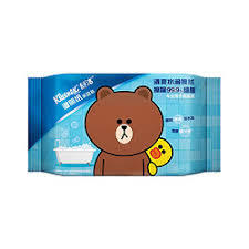 舒洁（Kleenex）LINE Friends 湿厕纸 40片*3包装+10片*2包装 清洁湿纸巾湿巾 可搭配卷纸卫生纸使用 *4件