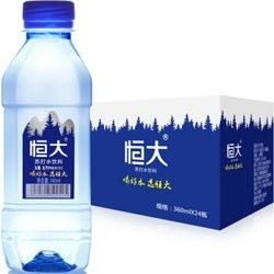 恒大 原味 苏打水 360ml*24瓶 +凑单品