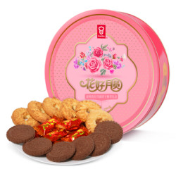 嘉顿(Garden) 花好月圆饼干礼盒 婚庆送礼 280g *2件