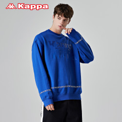 Kappa卡帕 男款运动卫衣套头衫休闲圆领外套 2019新款|K0952WT86D
