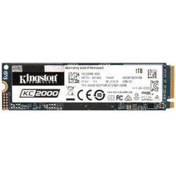 金士顿(Kingston) KC2000系列 1000GB SSD固态硬盘 M.2 (NVMe协议)