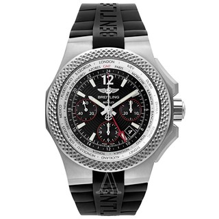 银联爆品日：BREITLING Bentley 两地时 Light Body  男士手表 EB043335-BD78-232S