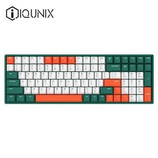 IQUNIX机械键盘 F96丛林秘境 无线蓝牙cherry樱桃轴红轴办公游戏