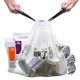 e洁自动收口垃圾袋加厚家用手提式一次性塑料袋解忧良品有提绳
