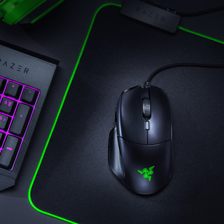 RAZER 雷蛇 巴塞利斯蛇标准版 有线鼠标 6400DPI RGB 黑色