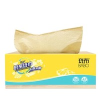 斑布 BABO抑菌系列 厨房纸巾 印花80抽4包